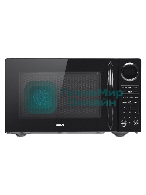 Микроволновая печь BBK 23MWS-907S/B черный, 23 л, 900 Вт, переключатели - сенсор