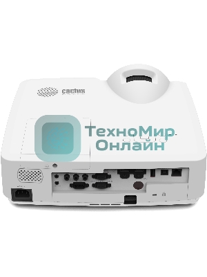 Проектор Cactus Bright CS-V1.WT 3LCD 4000Lm ANSI (1024x768) 30000:1 ресурс лампы:10000часов 1xUSB typeA 1xUSB typeB 2xHDMI 4кг