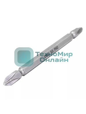 Набор двухсторонних бит 10 шт Deli DL6903 PH2x110мм, сталь S2 с твердостью 58-60HRC, пласт.кейс