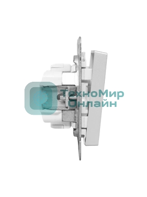 Механизм выключателя EKF UP1-SWA-10 Эпика одноклавишный, алюминий