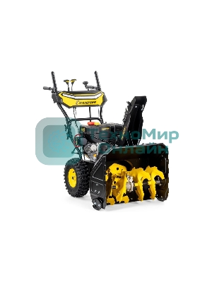 Снегоуборщик Champion ST763E (7лс, 62см, 6F/2R, колеса, 3л, 81кг, эл. стартер, фары, обогрев рук, зимн. двиг.)