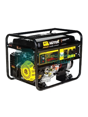 Электрогенератор Huter DY KE65 черный/желтый 900/64/1/116