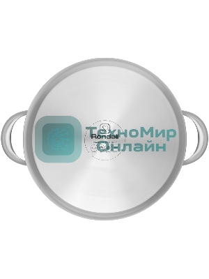 Кастрюля Rondell RDS-726 с кр. 24см (7,8 л)