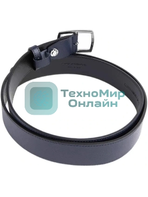 Ремень мужской Piquadro Modus CU6744MOS/BLU 125х3.5 см синий натур.кожа