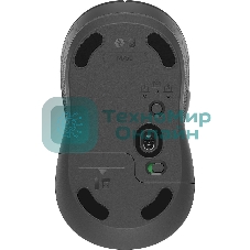 Мышь беспроводная Logitech M750 графитовый, 4000 dpi, радиоканал, Bluetooth, USB, кнопки - 5