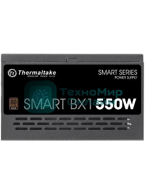 Блок питания Thermaltake Smart BX1 SE ATX 550W 80+ bronze 24pin APFC 120мм fan color LED 6xSATA RTL
