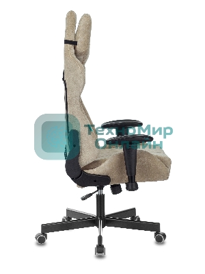 Кресло Бюрократ VIKING KNIGHT LT21 FABRIC песочный, ткань, 120 кг, механизм качания