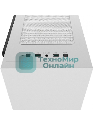 Компьютерный корпус Deepcool MACUBE 110 WH белый без БП ATX 1x120мм 2xUSB3.0 audio bott PSU