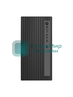 Компьютерный корпус Minitower ExeGate BAA-303MU-AAA350 (mATX, БП AAA350 с вент. 8см, 2*USB+1*USB 3.0, HD Audio, черный)
