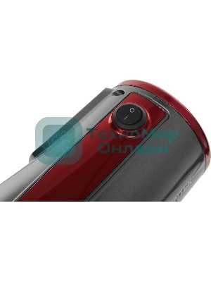 Пылесос вертикальный Centek CT-2561 красный/черный, питание от сети, 150 Вт, уборка сухая, пылесборник 0.5 л