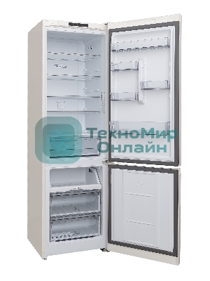 Холодильник Hotpoint HT 5200 C AB мраморный двухкамерный 240/83л морозилка снизу, No Frost