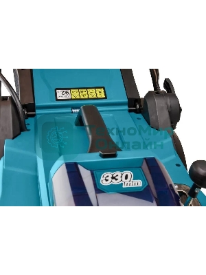 Газонокосилка роторная Makita DLM330Z, 33см, несамоходная, без АКБ, без ЗУ