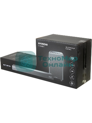 Микросистема Hyundai H-HA650 черный 150Вт FM USB BT SD/MMC/MS