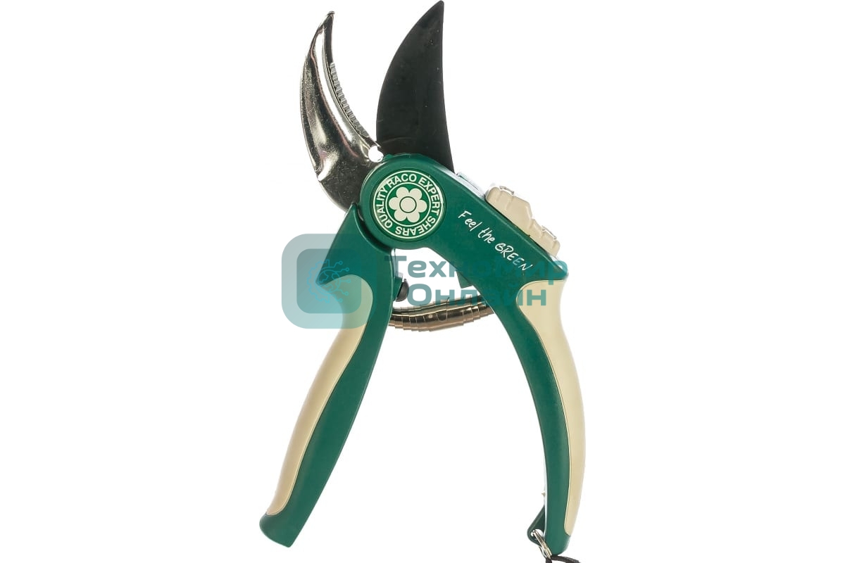 Секатор RACO 4206-53/177S 21см рез Ф18мм плоскостной 2-компонент.ручки