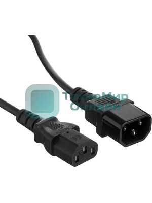 Шнур питания NTSS NTSS-PC13145 C13-С14 проводник.:3x1мм2 3м 220/250В 10А черный