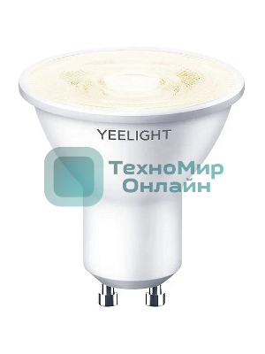 Умная светодиодная лампочка YEELIGHT Smart LED Bulb W1 GU10 (YGYC0120001WTEU)