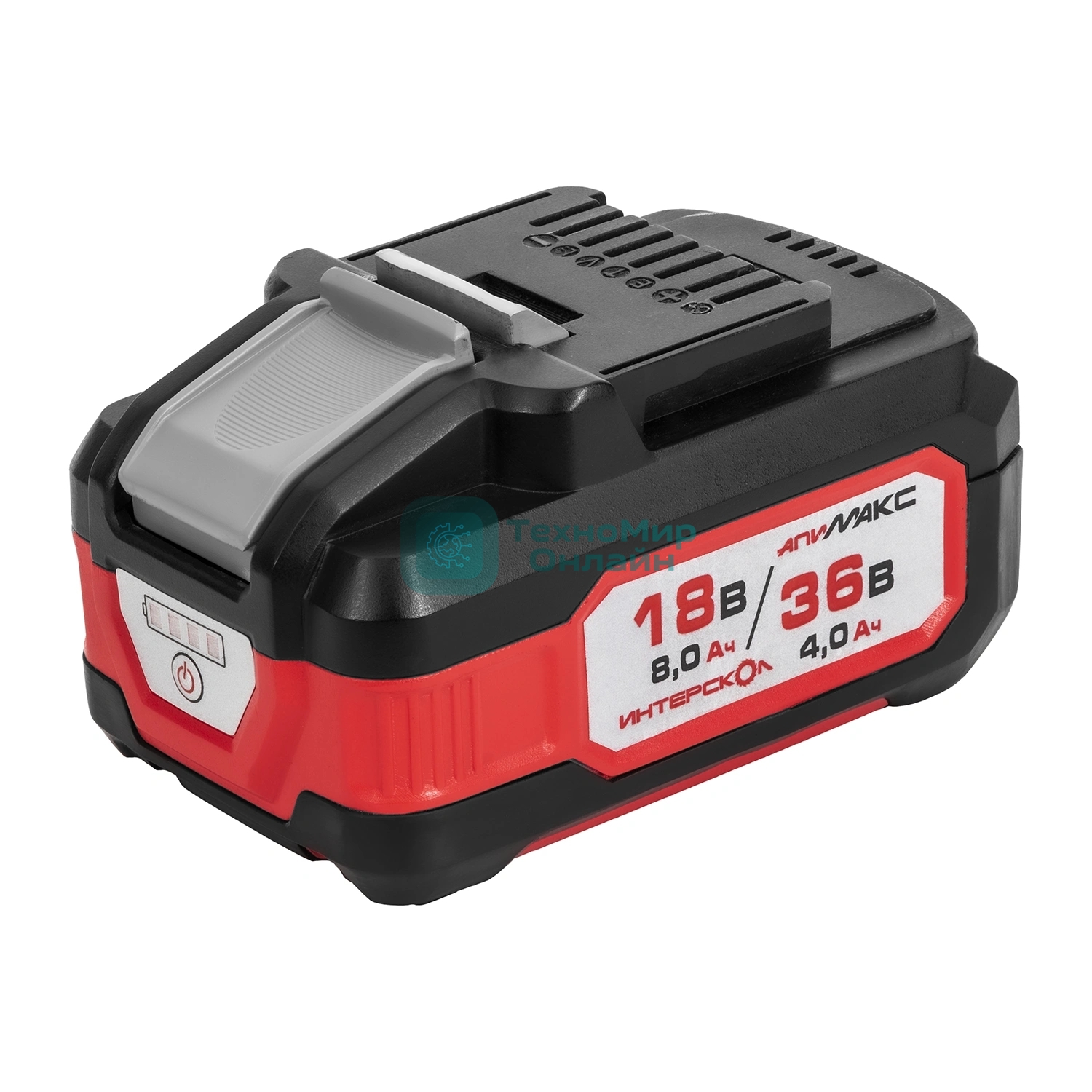 Батарея аккумуляторная Интерскол АПИМАКС-8(4)/18(36)И 18В (2400.308)