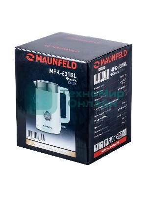 Чайник электрический Maunfeld MFK-631BL