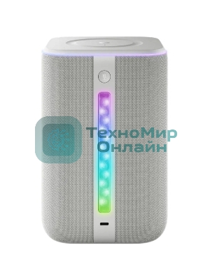 Умная колонка Яндекс Станция 3, 50Вт, стандартная, 2 динамика, мультирум, Zigbee, Wi-Fi, Bluetooth 5.0, Алиса, серый