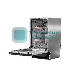 Встраиваемая посудомоечная машина Kuppersberg GHL 4530, High-Tech, 45 см, 11 комплектов, 8 программ, 3 корзины, лифт-механизм, конденсационная сушка, луч на полу, полная защита от протечек, индикатор отсутствия соли и ополаскивателя, отображение времени мытья, сенсорное управление, самодиагностика неисправностей, защита от детей, уровень шума 42 дб, энергоэффективность А