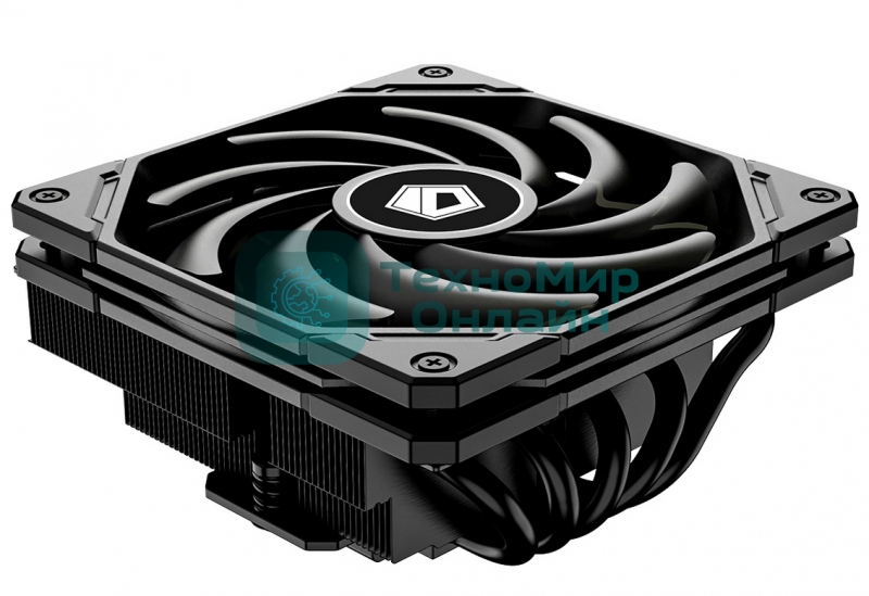 Кулер ID-COOLING IS-55 черный 120мм алюминий+медь 2000rpm 31.5db 4-pin 125W 55мм