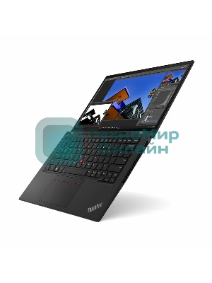 Ноутбук Lenovo ThinkPad T14 Gen 4 i7-1355U 16Gb SSD 512Gb Intel UHD Graphics 14 WUXGA IPS TS Cam 39.3Вт*ч Win11Pro(ENG) KBD RU\ENG Черный 21HD0077US