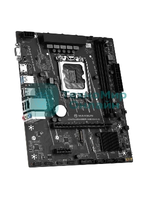 Материнская плата Maxsun MS-Challenger H610M-D, LGA 1700, Intel H610, 2xDDR4, 3xSATA, 1xM.2, 1xPCIe 4.0 x16, 1xPCIe x1, 1xHDMI, 1xVGA, 1x 1Gb LAN, 2xUSB 3.2 Gen 1, 4xUSB 2.0, 3x3.5 мм, 5.1, mATX