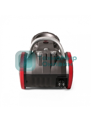Пылесос BQ VC1606C серо-красный, 420/1600 Вт, уборка сухая, пылесборник контейнер 3 л
