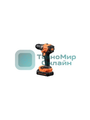 Дрель-шуруповерт аккумуляторная Вихрь ДА-20Л-2К/БП 72/14/67, Аккумуляторная, 20В, 2 АКБ, Кейс