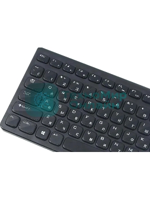 Комплект клавиатура+мышь Logitech MK220 беспроводной, USB, 1000 DPI, чёрный