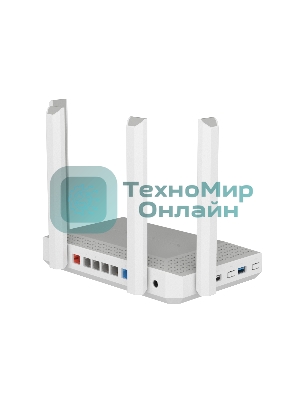 Мультигигабитный интернет-центр Netcraze Ultra (NC-1812) с Mesh Wi-Fi 7 BE7200, Smart-коммутатором 1×10G, 1×2.5G и 4×1G, многофункциональными портами USB 3.2 и 2.0