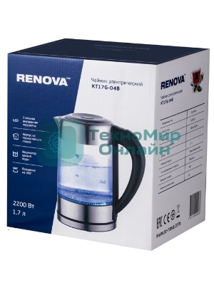 Чайник электрический Renova KT17G-04B