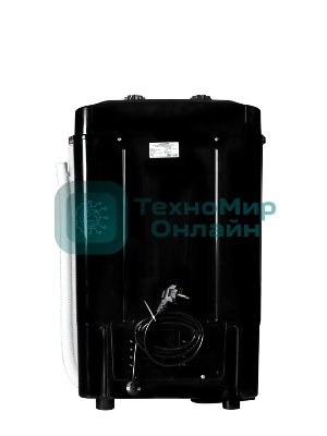 Стиральная машина Horizont WM-4601W черная, загрузка вертикальная 4.6кг, класс: A