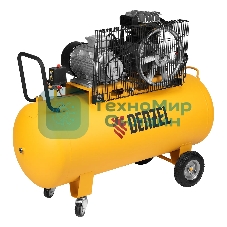 Компрессор воздушный Denzel BCI3000-T/200 рем. привод, 3,0 кВт, 200 л, 530 л/мин