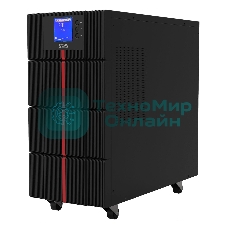 Источник бесперебойного питания Powercom MACAN, On-Line, 10000VA/10000W, Tower, IEC, LCD, Serial+USB, SmartSlot, подкл. доп. батарей