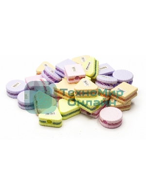 Точилка для карандашей ручная Silwerhof Cookies Монстрики, 1 отверстие, пластик, ассорти, туба