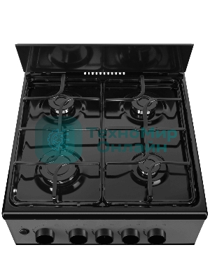 Плита газовая Maunfeld MGC50GEGR08 серый, конфорок 4 шт, духовка 59 л, 50 см x 88 см x 65 см