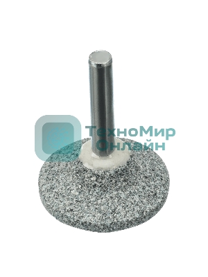 Шарошка абразивная Denzel диск 32 x 12 мм, для дрели, хвостовик d6 мм, 63С