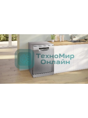 Посудомоечная машина Bosch SMS4HVI00E, серебристый, 60 см, 14 компл., сушка интенсивная, 46 дБ, класс D