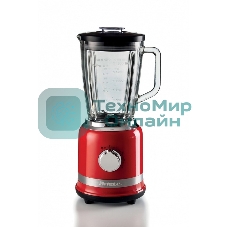 Блендер стационарный Ariete Moderna 0585/00 красный, 1000 Вт, 4 скорости, турбо