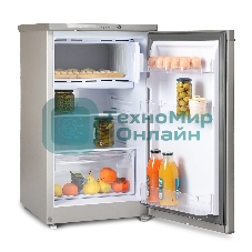 Холодильник Бирюса M408 металлик однокамерный 88/27л морозилка сверху