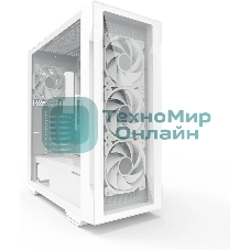 Компьютерный корпус MidiTower Zalman I3 NEO TG White (ATX, front mesh, TG window, USB 2.0 x1, USB 3.0x2, 4x120мм RGb fan, без БП) (I3 NEO TG White)