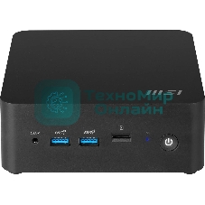 Компьютер MSI Cubi NUC 1M-098RU, черный, Intel Core 5 120U/16Gb/512Gb/IrisXE/WF6E/BT5.3/120W/AirCooling/W11P (9S6-B0B111-218)