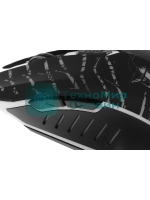 Мышь проводная Defender Dark Agent GM-590L черный, 12800 dpi, USB, кнопки - 6