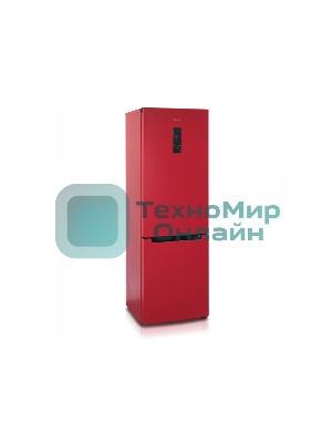Холодильник Бирюса Б-H960NF красный двухкамерный 240/100л морозилка снизу, No Frost