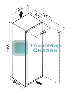 Холодильник Liebherr SRBDD 5220-22 001 черный однокамерный 398л