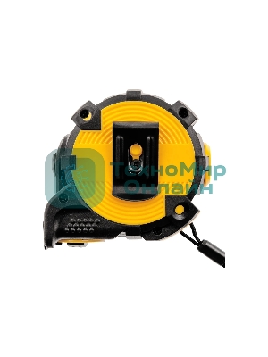 Рулетка Denzel 5м х 25мм, автоматич. фиксац., нейлон. покрытие, магнит. зацеп, двухстор. разметка