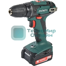 Дрель-шуруповерт аккумуляторная Metabo BS 14.4 602206550, Аккумуляторный, 14.4В, 2 АКБ, Кейс