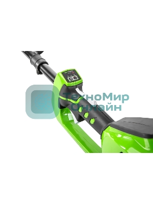 Триммер аккумуляторный Greenworks GD40BCK4, 40V, 35 см, с 1хАКБ 4 А.ч и ЗУ