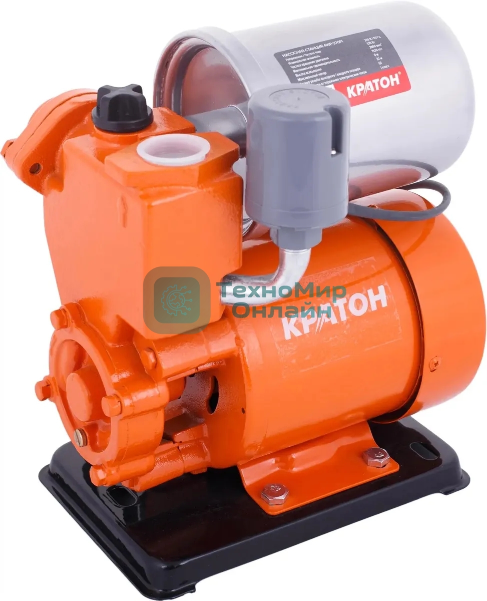 Насосная станция центробежный Кратон AWP-370PI 370Вт 1920л/час (5 04 05 005)